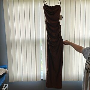 Brown women’s dress size Small